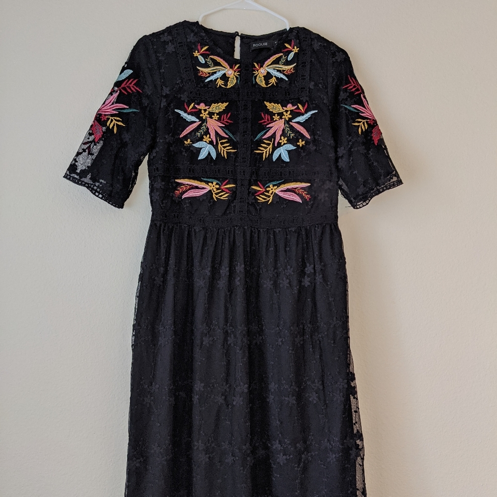 Naomi Embroidered Dress